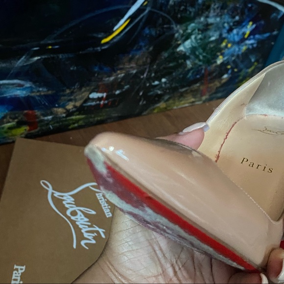 Nude patent louboutins since 37.5 - Picture 6 of 11